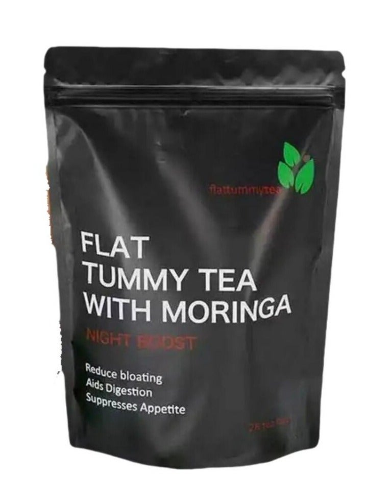 Winstown Flat Tummy Tea With Moringa ,Detox Tummy Tea Bags, 28 Days Weight Loss Slimming Tea, Detox Tea Support Healthy Digestive And Metabolism - Image 1