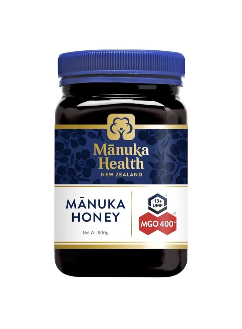 Manuka health manuka honey 400mgo, 500g - Image 1