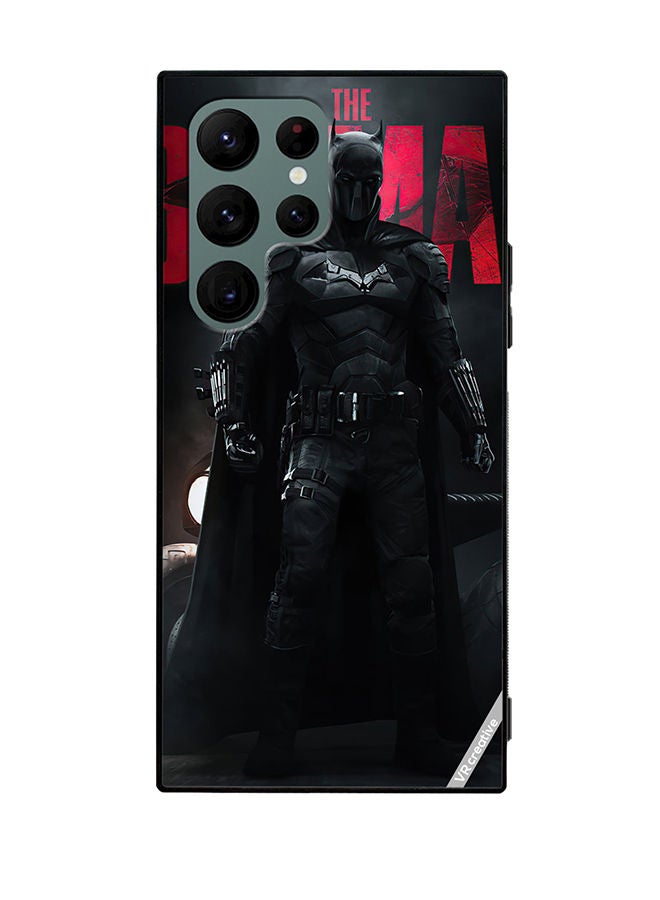 VR CREATIVE Protective Case Cover For Samsung Galaxy S22 Ultra 5G Batman Design Multicolour - Image 1