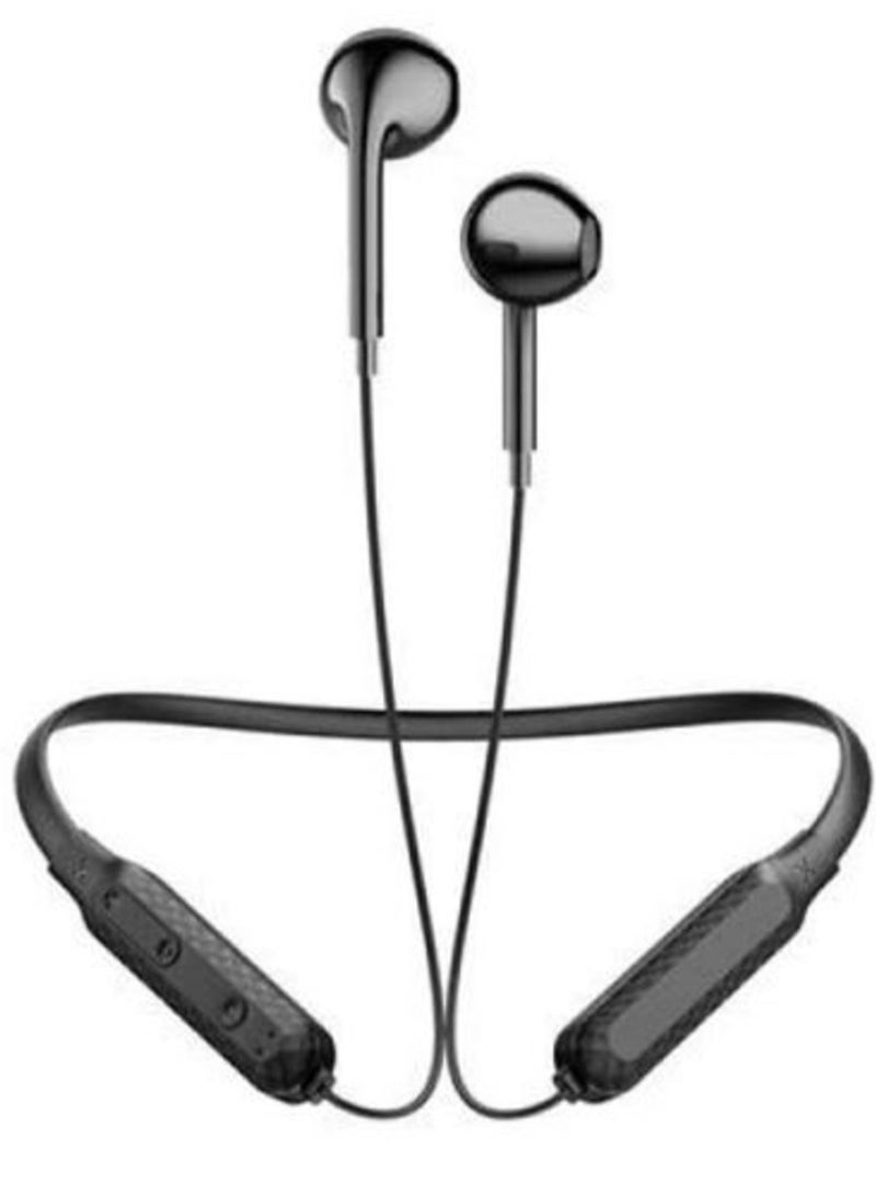 ET-BH75 Neckband Bluetooth Earphone - Comfortable Fit, High-Quality Sound (Black)  - Image 1