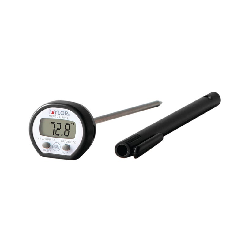 Taylor Digital Instant Read Meat Food Grill BBQ Kitchen Cooking Thermometer With Pocket