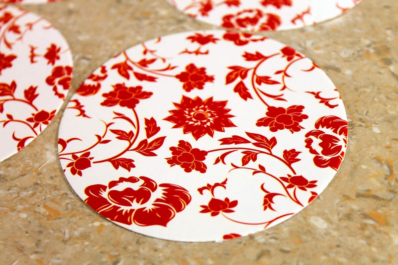 esplanade Disposable Printed Paper Coasters (Set of 100) - Use and Throw Reversible Paper Coasters-Perfect for Bar, Hotel, Restaurant purpose & Parties. - Image 2