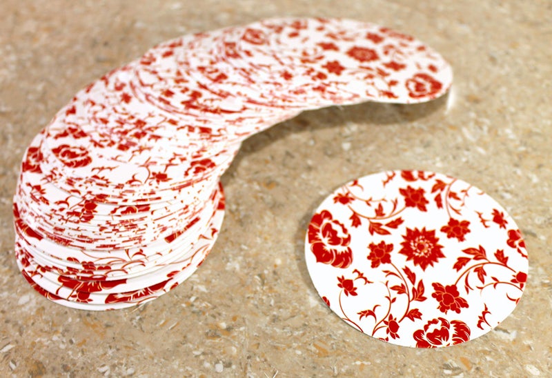 esplanade Disposable Printed Paper Coasters (Set of 100) - Use and Throw Reversible Paper Coasters-Perfect for Bar, Hotel, Restaurant purpose & Parties. - Image 3
