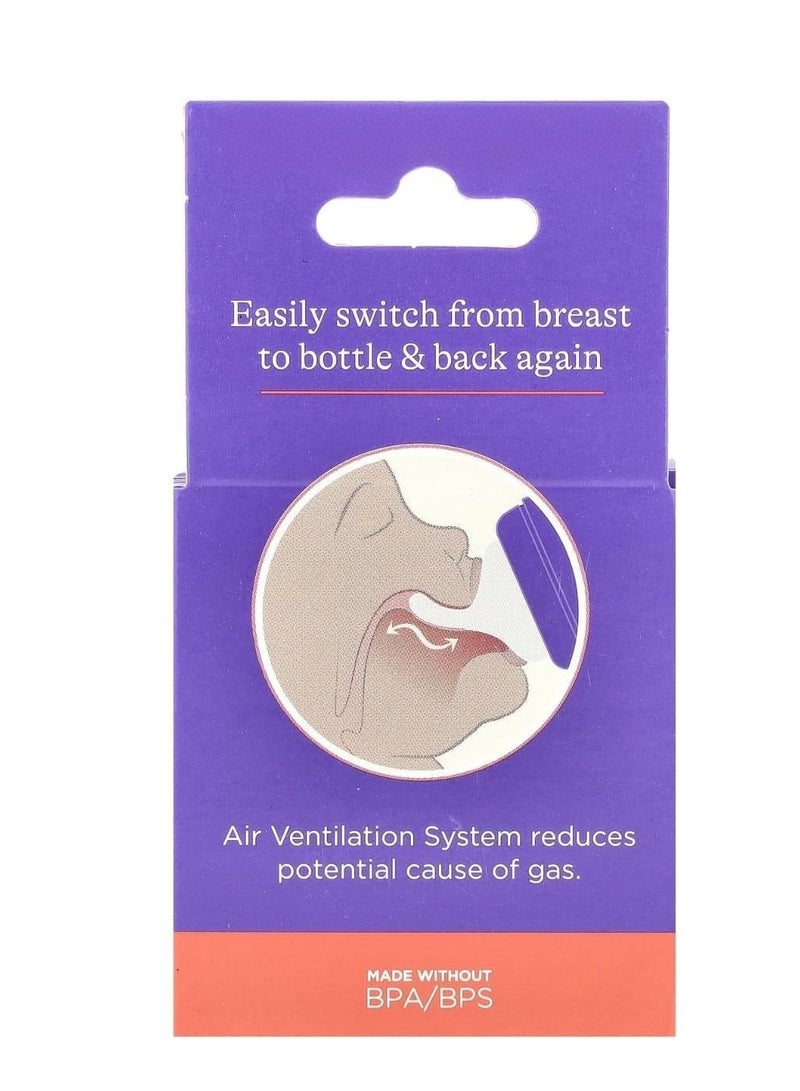 حلمات موما ناتشورال ويف متوسطة التدفق 2 حلمة - Image 2