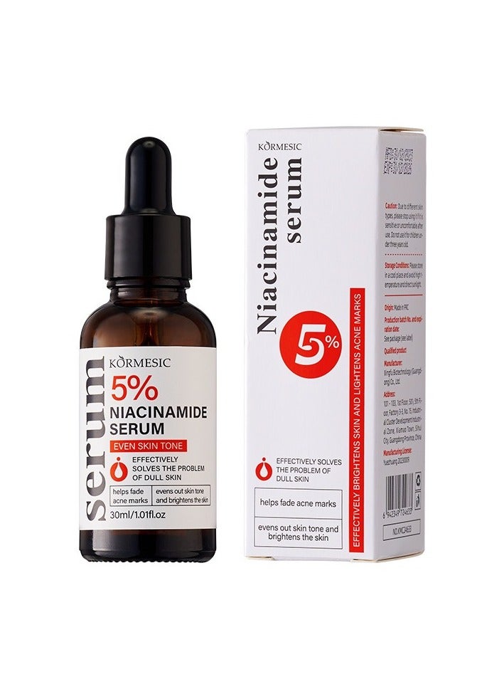 Kormesic 5% Niacinamide Serum - Brightening & Dullness Improvement 30ml - Image 1