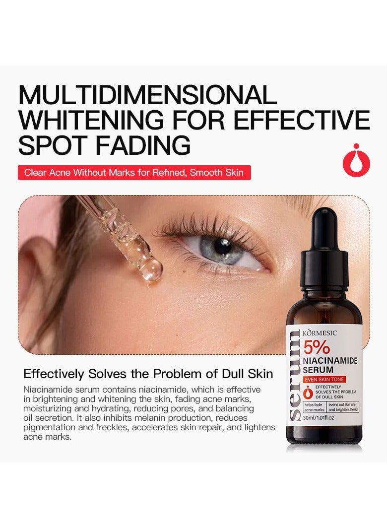 Kormesic 5% Niacinamide Serum - Brightening & Dullness Improvement 30ml - Image 4