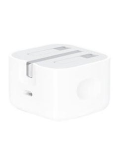 CoomBe 35W USB-C 3-Pin Power Adapter White, Compatible with iPhone 15/15 Plus/15 Pro/15 Pro Max/16/16 Plus/16 Pro/16 Pro Max/14/13/12/11 Series/SE/XS/XS Max/iPad Pro/iPad Air  - Image 2