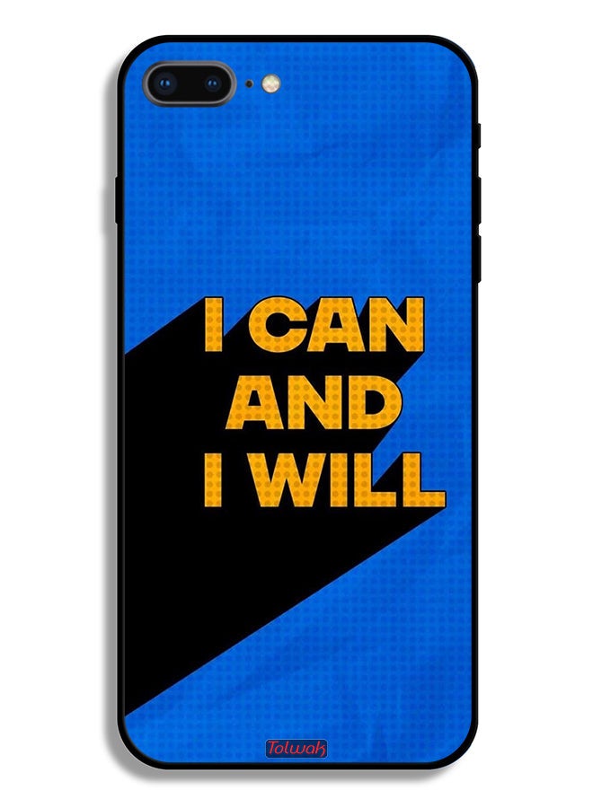 Tolwak Apple iPhone 7 Plus Protective Case I Can And I Will - Image 2