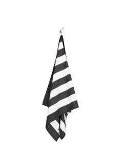 Dock & Bay Dock & Bay Beach Towel, Super Absorbent, Quick Dry, Sand Free, Compact & Lightweight, 100% Recycled Materials, Includes bag - Large (160x90cm) - KAMARI CHARCOAL  - Image 4