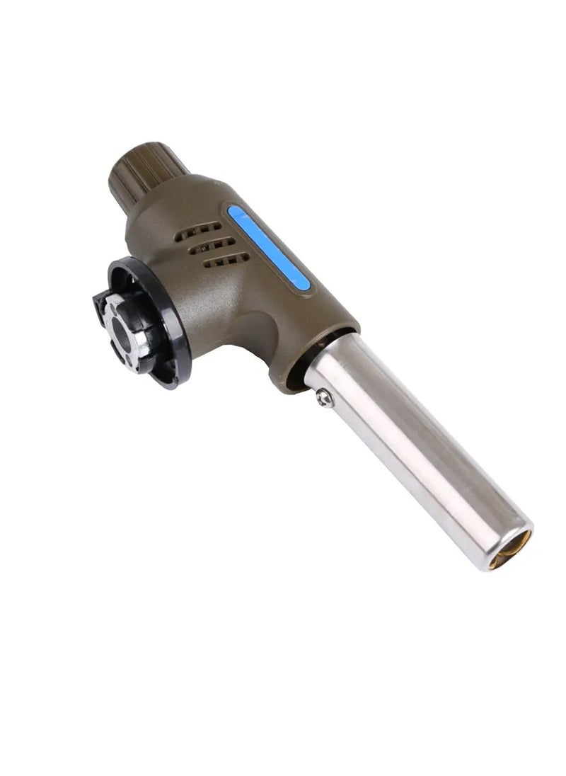 ABBASALI Gas Torch Hiking Camp Fire Starter Maker Flame Gun Lighter One Gas Butane Burner Auto Ignition Weld Flame Gun Kit 360︒Spray fire  - Image 2