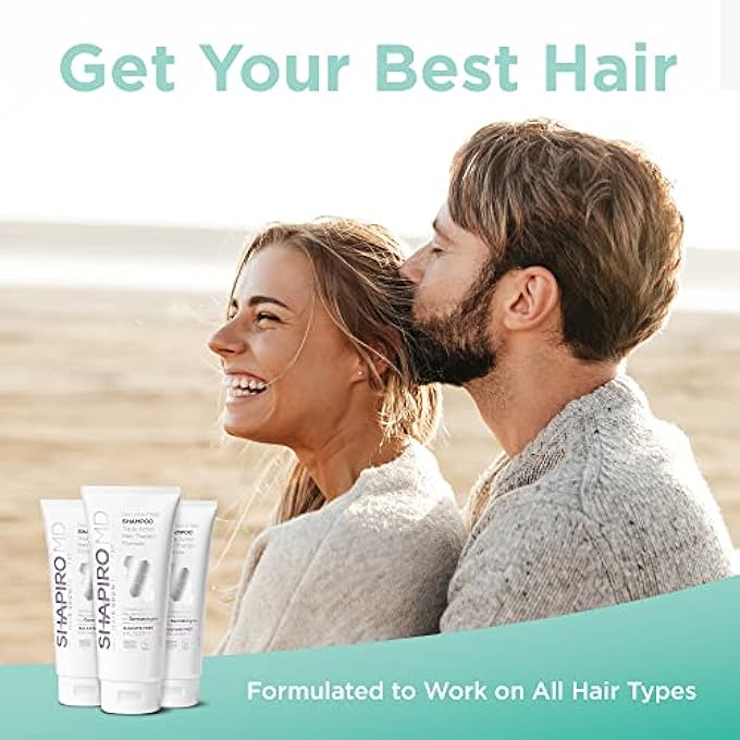 Shapiro MD ALL NATURAL AND VEGAN HAIR GROWTH SHAMPOO | EXPERIENCE HEALTHIER, FULLER AND THICKER LOOKING HAIR - | 1-MONTH HAIR SHAMPOO SUPPLY - Image 2