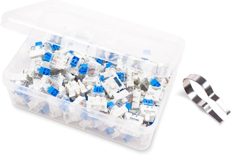 MarsHopper OUTEMU Switches, 3-Pin Hot Swappable - Cherry MX Equivalent DIY Replacement Pack for Mechanical Gaming Keyboards-Parent (Blue, 70 Pcs) - Image 5