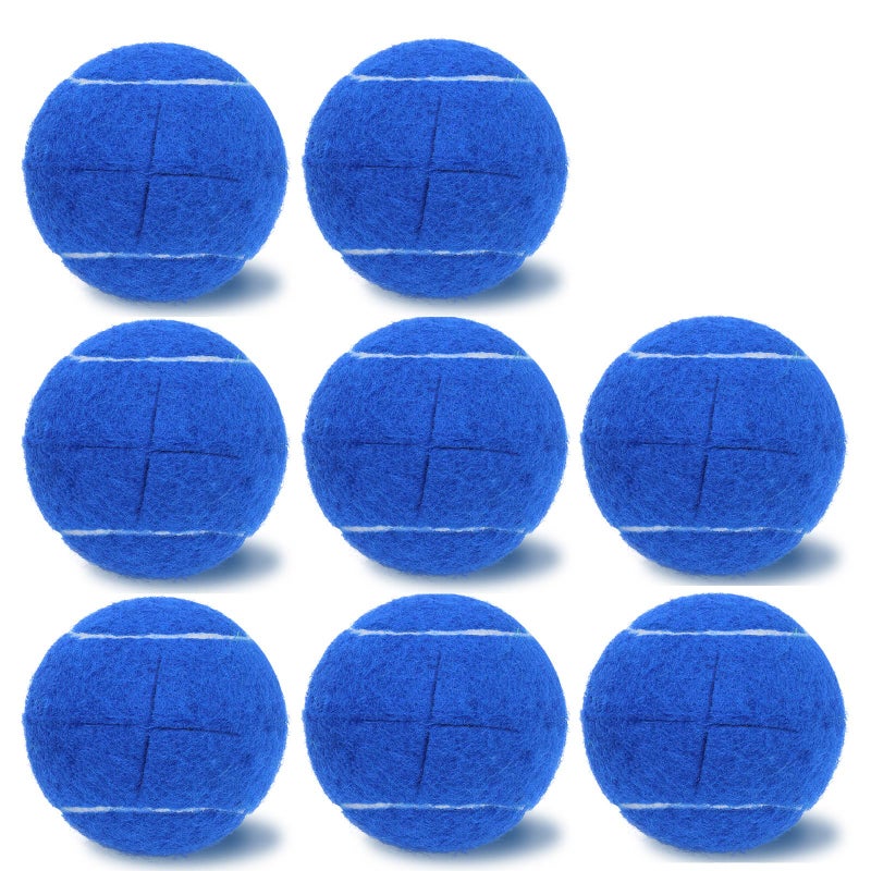 Magicorange Magicorange 8PCS Precut Walker Tennis Balls for Furniture Legs and Floor Protection Heavy Duty Long Lasting Felt Pad Glide Coverings Dark Blue