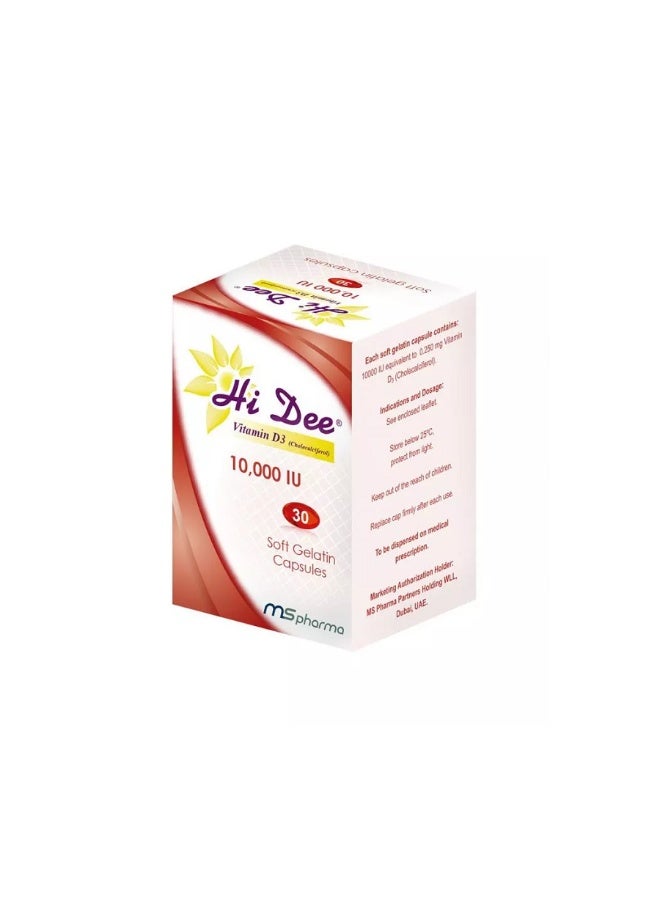HI DEE VIT D3 10000IU CAP 30S
