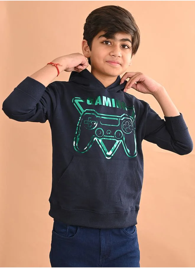 LILPICKS Graphic Print Regular Fit Hoodie by Styli