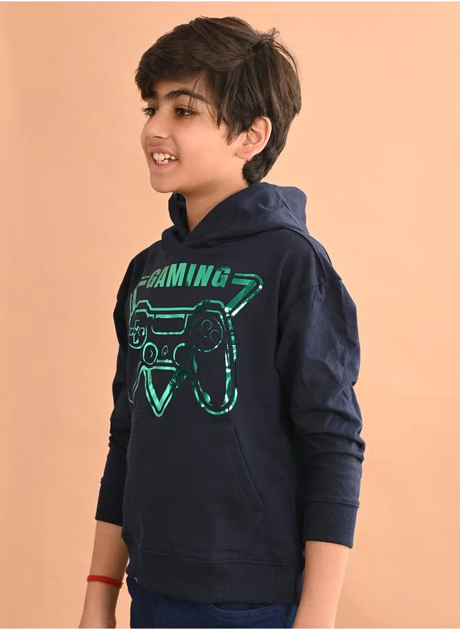 LILPICKS Graphic Print Regular Fit Hoodie by Styli