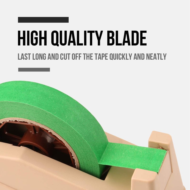 Lichamp Desktop Tape Dispenser Holder with Large 3 inch Core for Masking Tape, Heat Transfer Tape Sublimation, Painters Tape, Freezer Tape and Kitchen Tape - Image 5