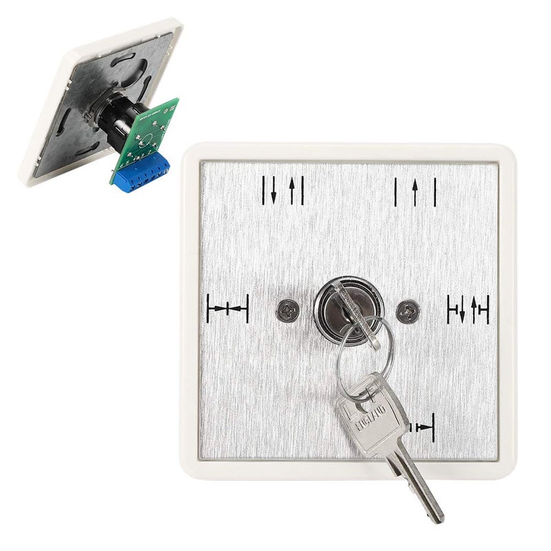 Five Position Key Switch, Automatic Door Key Control Switch Automatic Sliding 5 Position Key Switch Door Function Selection OnOff - Image 2