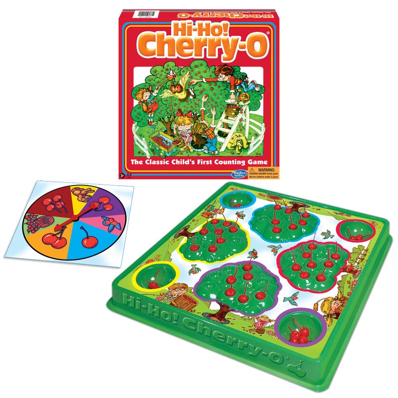 Winning Moves HI-Ho Cherry-O by Winning Moves Games USA, The Classic Child's First Counting Game, for 2 to 4 Players, Ages 3+ - Image 1