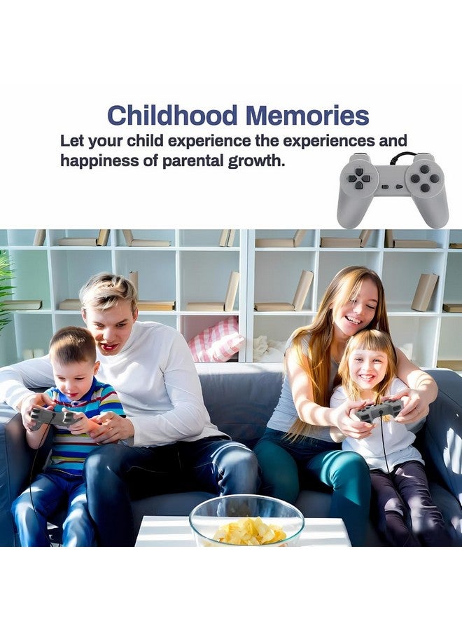 Elevea Elevea { 15 Years Warranty } Plug & Play Mini Game Box with Set of 2 Player TV Gaming Console with Classic Inbuilt Games Like Super Mario Bros, Contra, Double Dragon, Road Fighter etc - Image 3