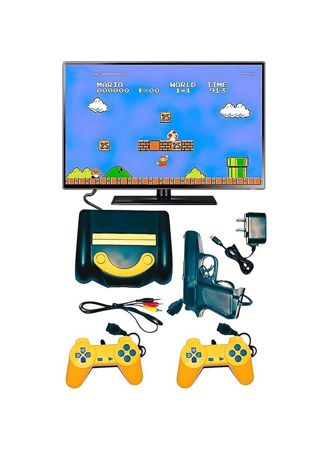 Elevea Elevea { 15 Years Warranty } Plug & Play Mini Game Box with Set of 2 Player TV Gaming Console with Classic Inbuilt Games Like Super Mario Bros, Contra, Double Dragon, Road Fighter etc - Image 5