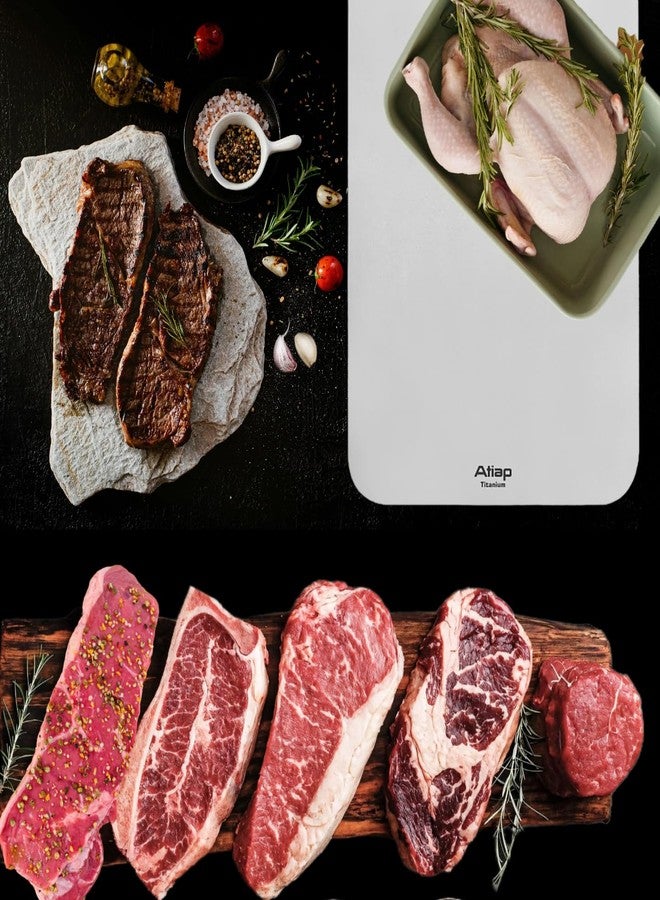 ATiAP Titanium Cutting Board, Metal Cutting Board for kitchen with SGS-Certified (18 * 11.8inch) - Image 5
