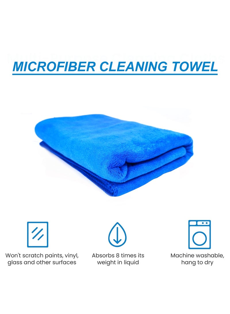 اي جي سي ايه جي سي منشفة تنظيف مايكروفايبر 150x60 سم 450 جرام في المتر المربع فائقة الامتصاص - CL10079 - Image 5