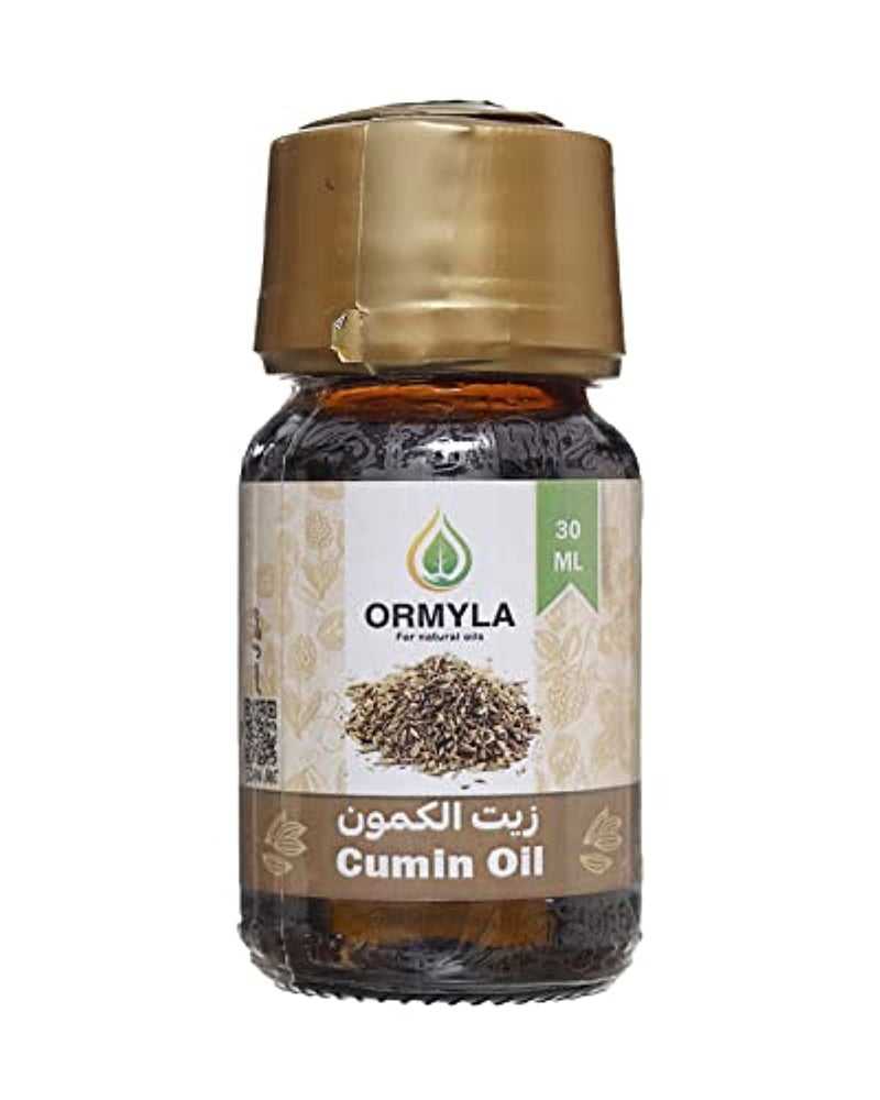 Ormyla Cumin Oil Raw Virgin for Hair, Face and Body, 30 ml
