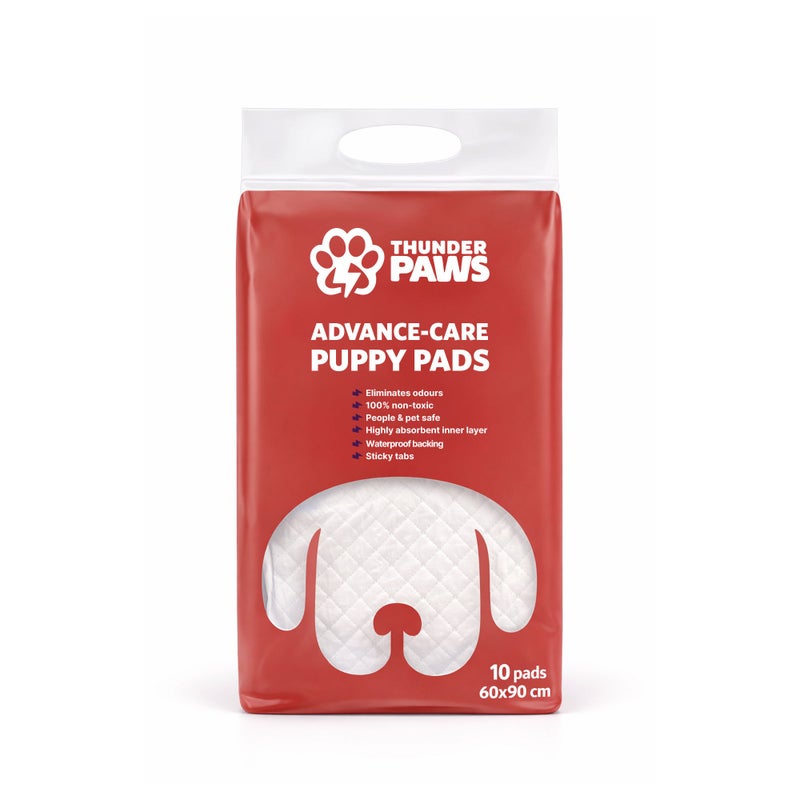 Thunder Paws Advance-Care Puppy & Kitten Pads - 10pcs 60x90cm - Image 1