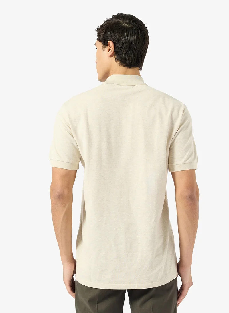 LACOSTE Classic Fit  Marl Polo Shirt