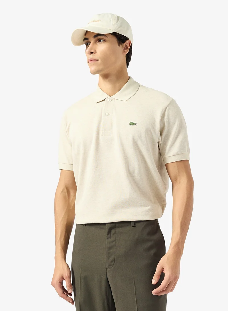 LACOSTE Classic Fit  Marl Polo Shirt