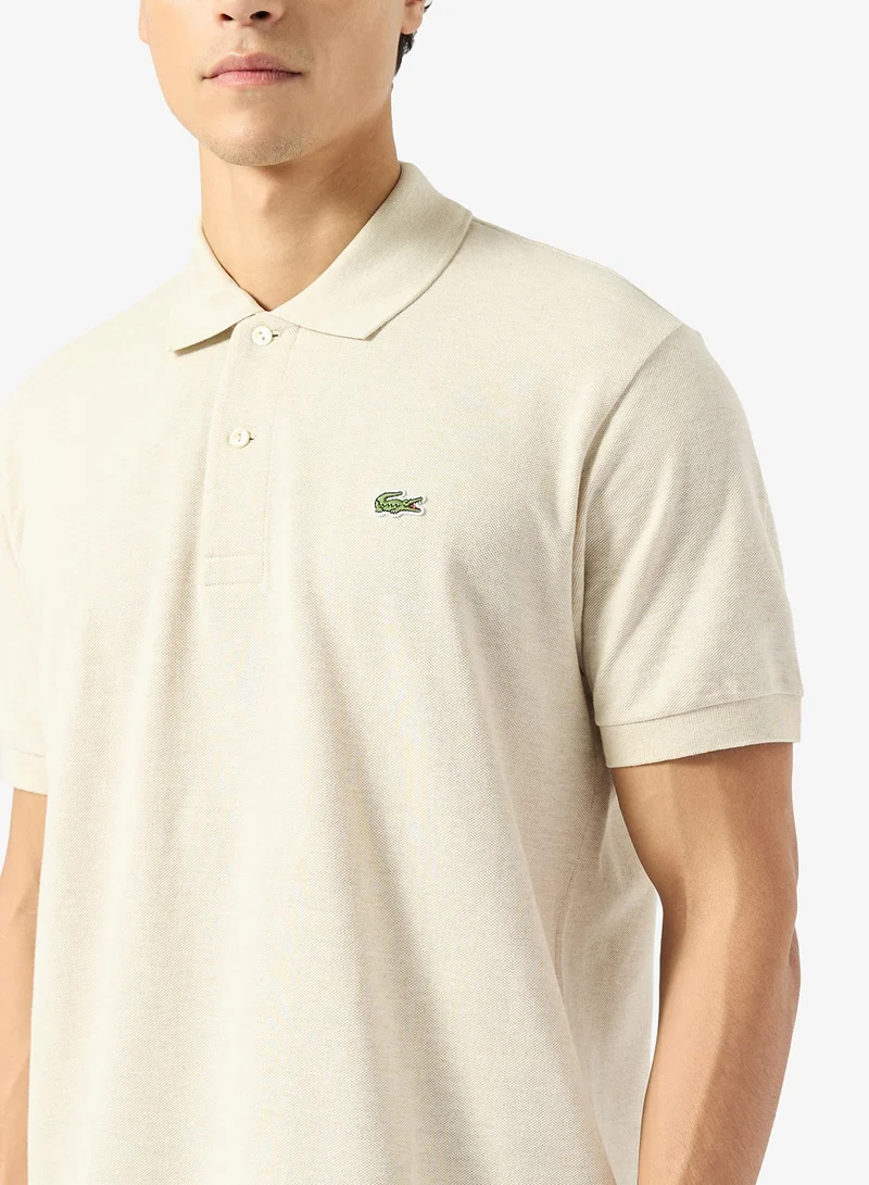 LACOSTE  Classic Fit  Marl Polo Shirt for Men | Best Price UAE