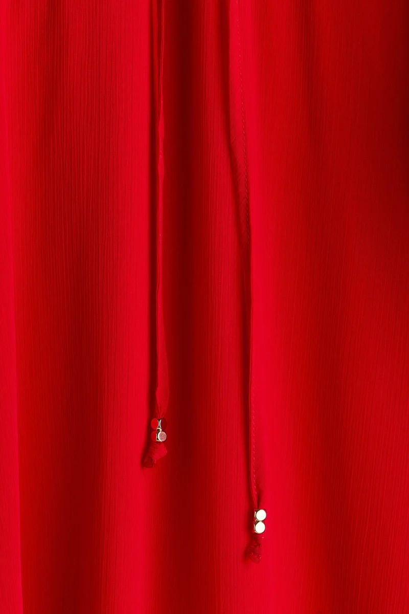 H&M Long chiffon dress