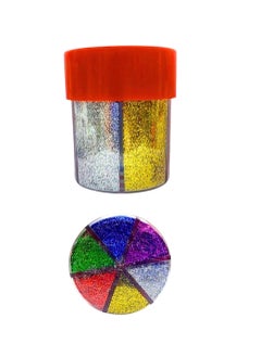 Sadaf Glitter Shaker Jars, Glitter Powder for Slime, Scrap-Booking, Body, Face, Party Invitations,  Crafts, Festival Decoration - Assorted Colors 60gm  - Image 2