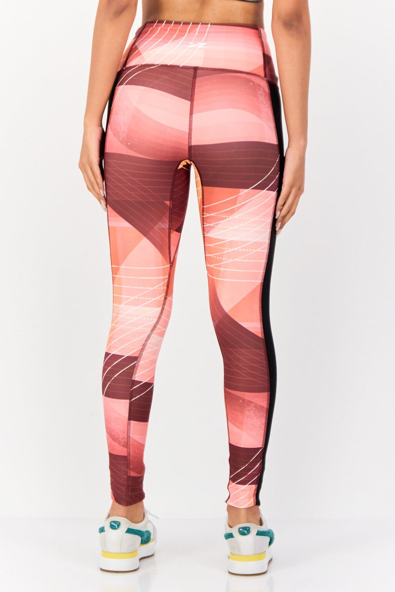 Reebok Women Sportswear Fit Training Leggings, Multicolor - Image 4