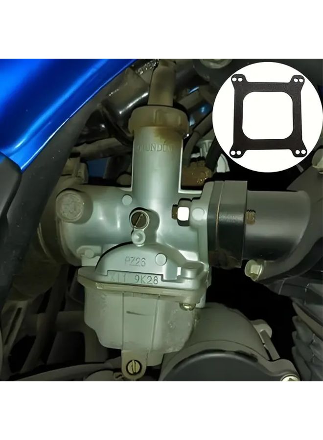 Carburetor Mounting Gasket Square Shape 1pc High Quality Durable Material - Image 3