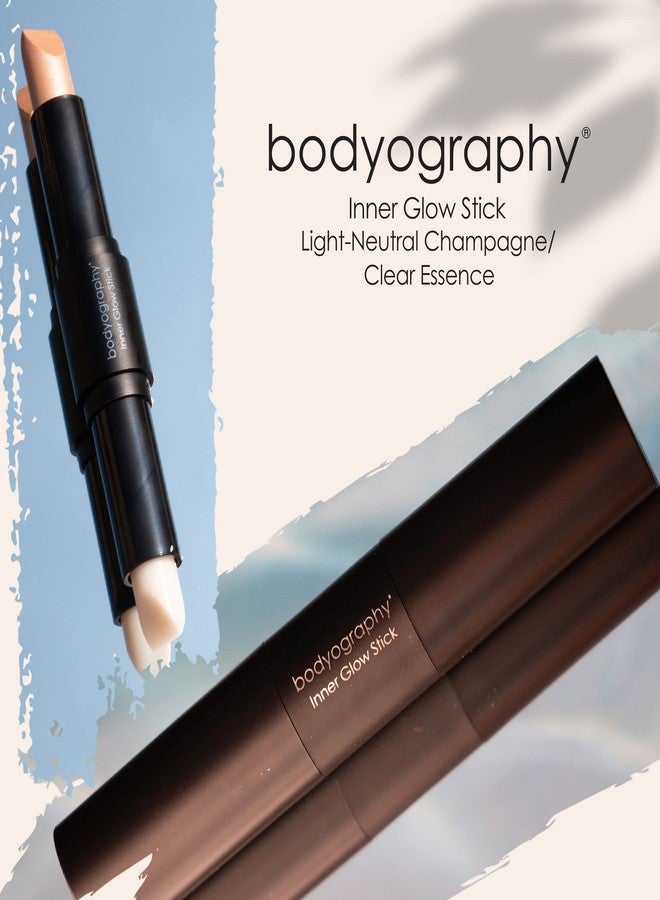 Bodyography Inner Glow Stick by Bodyography for Women - 2 Pc 0.11oz Essence, 0.12oz Highlighter - Image 5