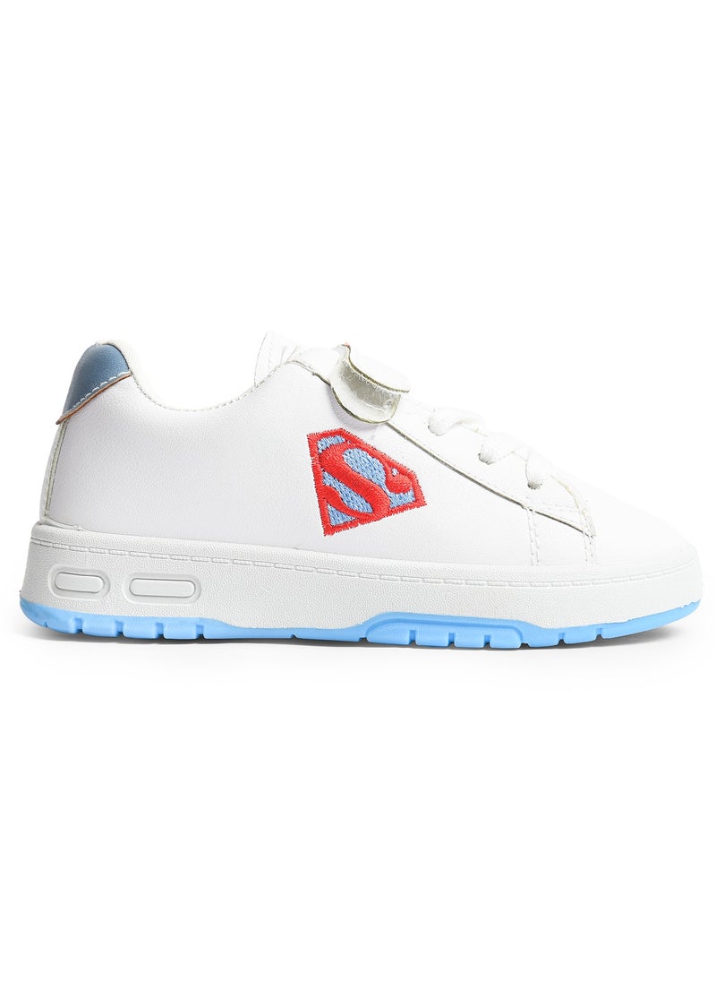 Desert - Trendy Unisex Kids Leather Velcro Sneakers –  Emborioed Design - Image 1