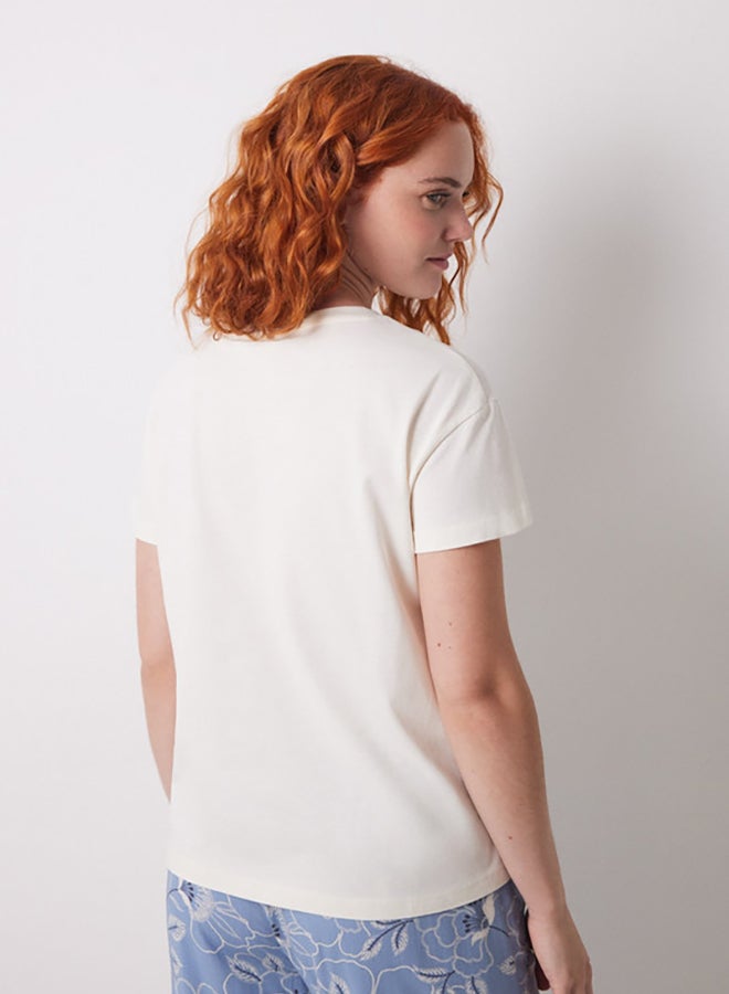 women'secret Cotton Short Sleeve T-Shirt - Image 3