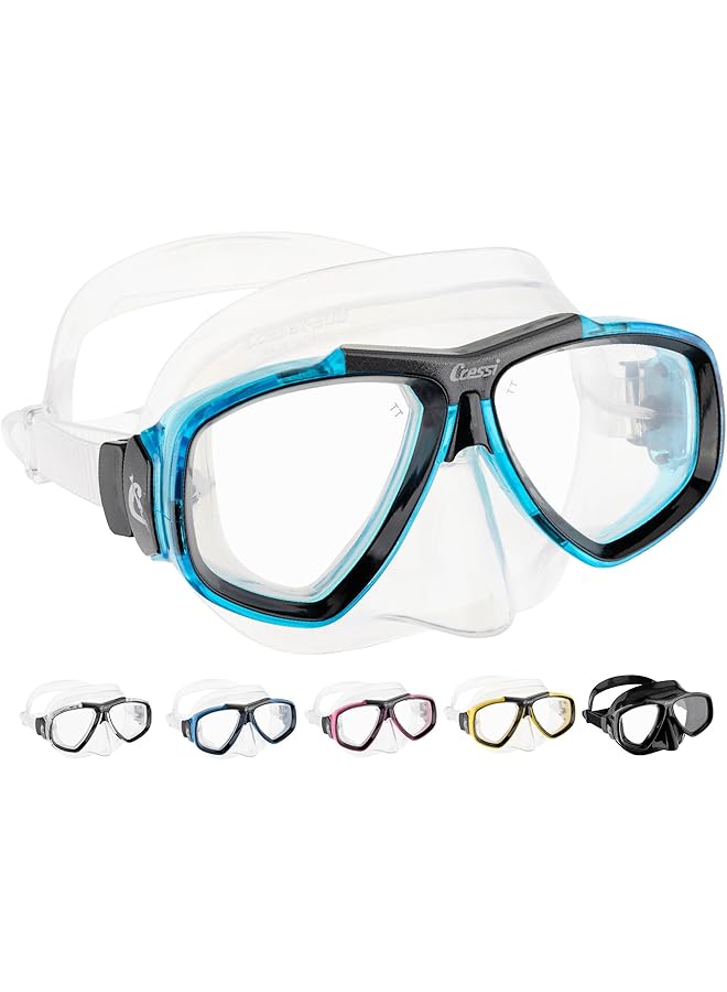 Cressi Focus Mask Diving & Snorkeling Mask - Image 1