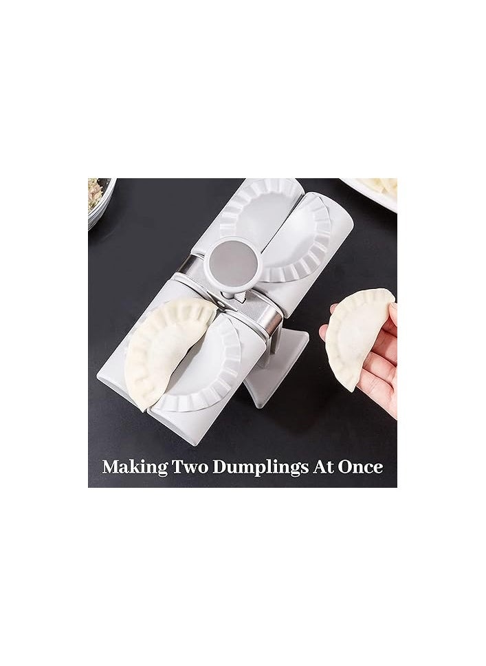 MIRFA - Double Head Dumpling Maker Mould (White) - Image 1