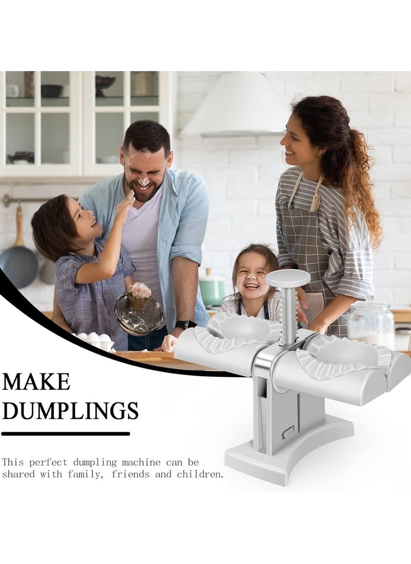 MIRFA - Double Head Dumpling Maker Mould (White) - Image 1