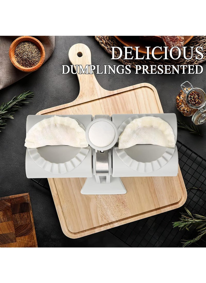MIRFA - Double Head Dumpling Maker Mould (White) - Image 1