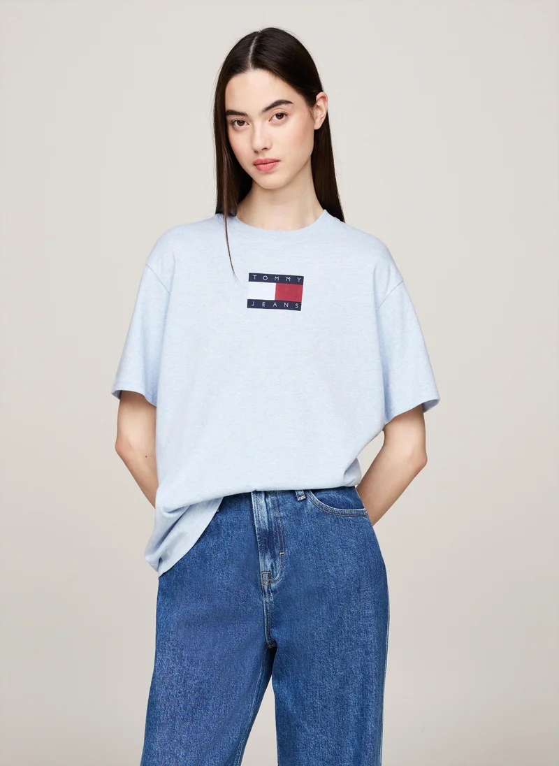 تومي جينز Crew Neck Graphic T-Shirt