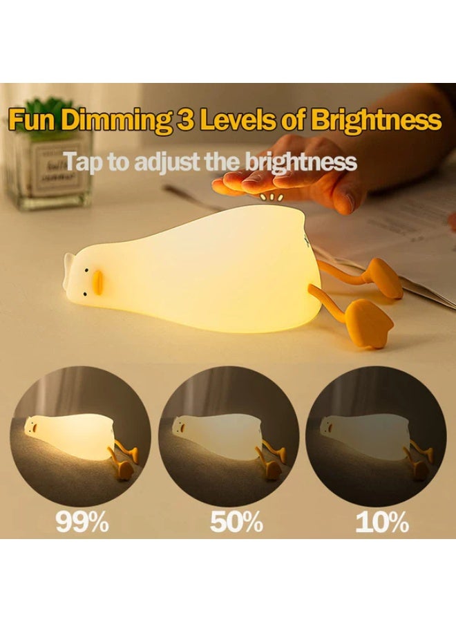 Smart & Cute Duck LED Lamp Collection — Adjustable Lighting with Multi-Color Modes and Rechargeable Battery - Image 2