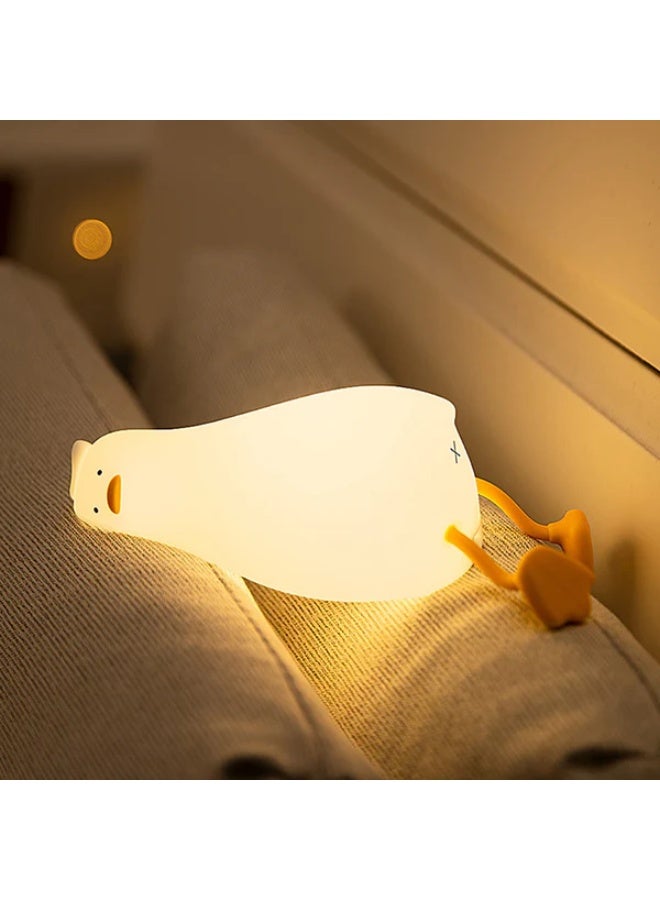 Smart & Cute Duck LED Lamp Collection — Adjustable Lighting with Multi-Color Modes and Rechargeable Battery - Image 1