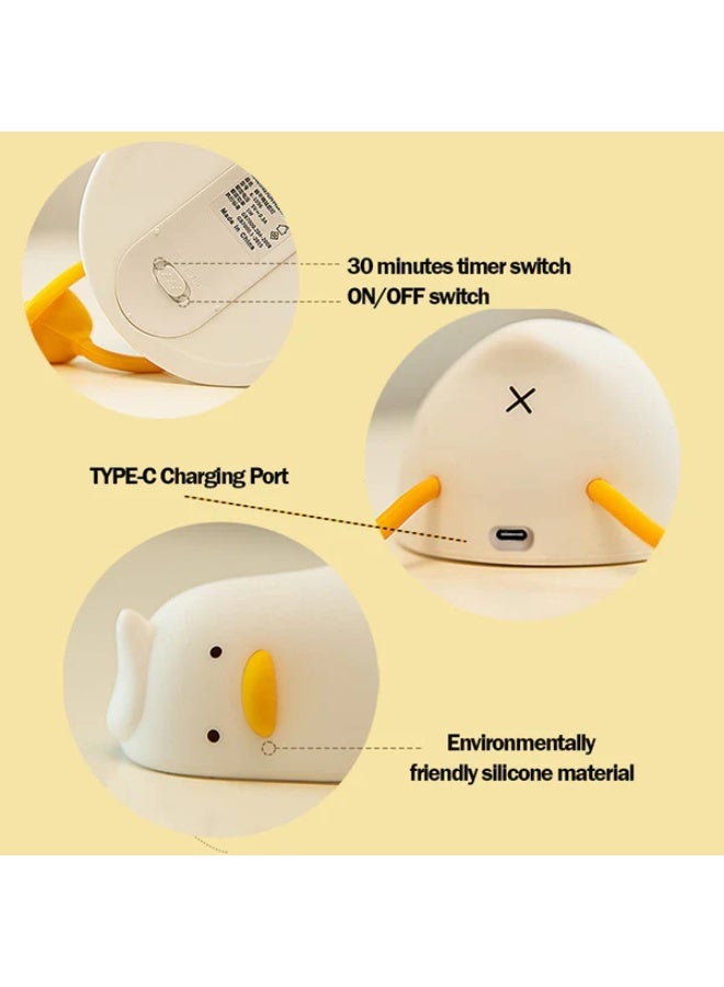 Smart & Cute Duck LED Lamp Collection — Adjustable Lighting with Multi-Color Modes and Rechargeable Battery - Image 5