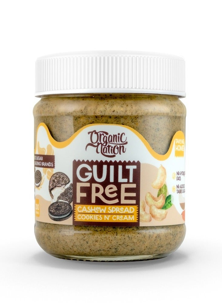 اورجانيك نيشن كريمة الكاجو -200 جرام-كوكيز أن كريم
