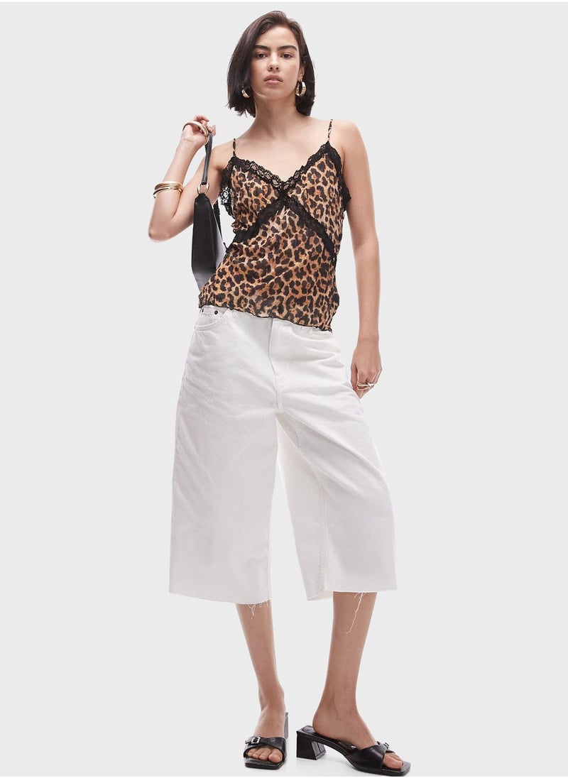 TOPSHOP - Leopard Print Cami Top - Image 1