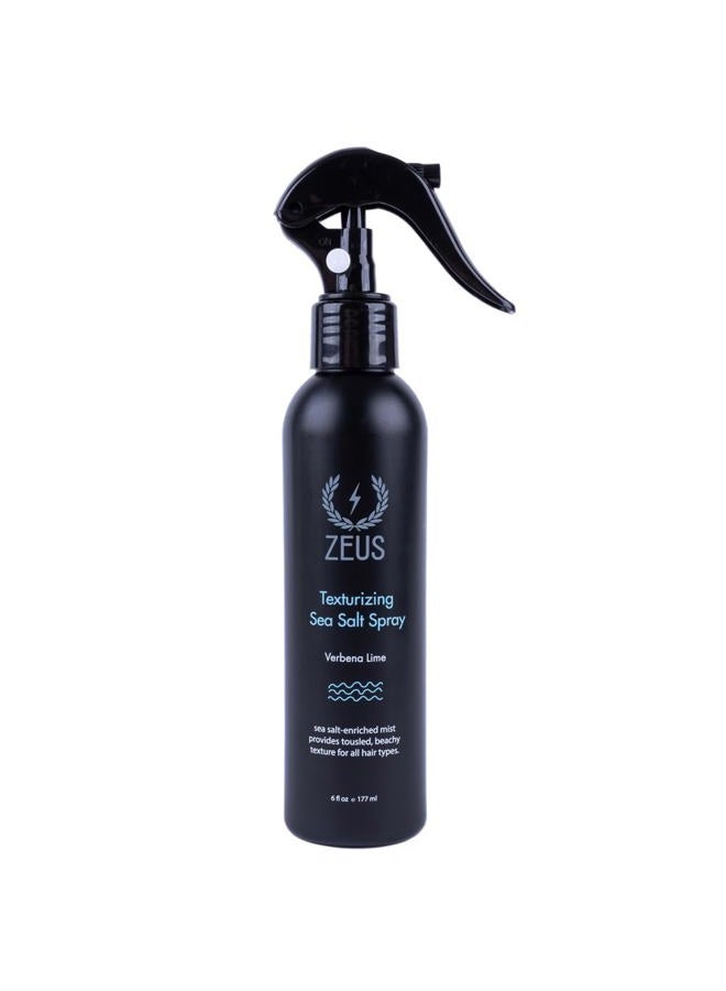 Zeus Texturizing Sea Salt Hair Spray, Professional Volumizing & Styling Mist, Enhance Texture & Volume for Effortless Beachy Hair & Beard, Lightweight Hold & Matte Finish (Made in USA) - Image 1